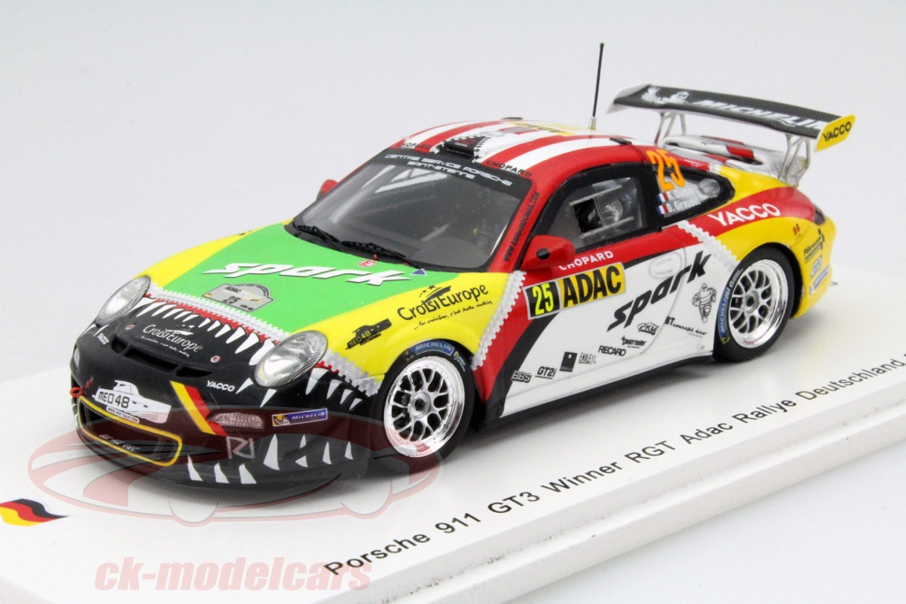 Spark 1:43 Porsche 911 GT3 RGT #25 Winner Rallye Deutschland 2015 Dumas ...