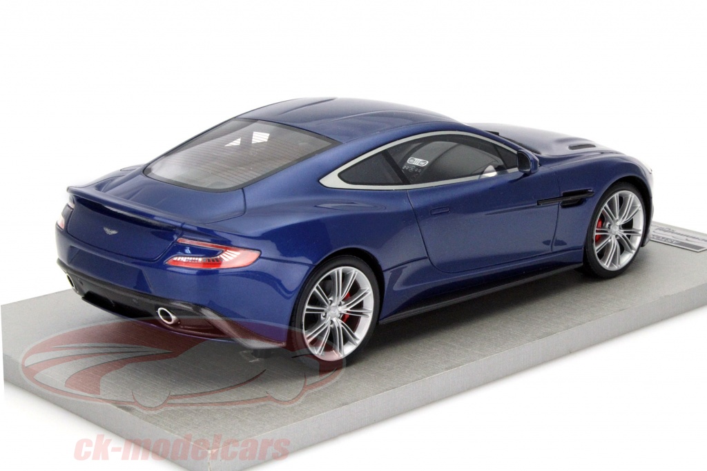 Aston Martin Vanquish 2020 – 1/18 Tecnomodel – Baby Blue – Résine – Occasion