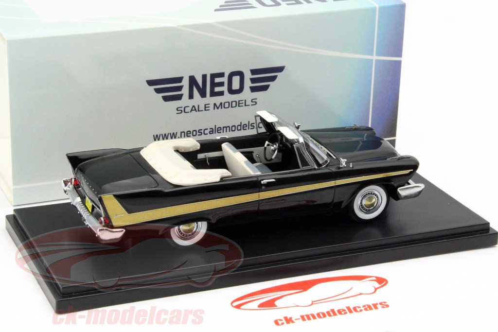 Neo SB 1/43 - Plymouth Fury Convertible Bleue 1960