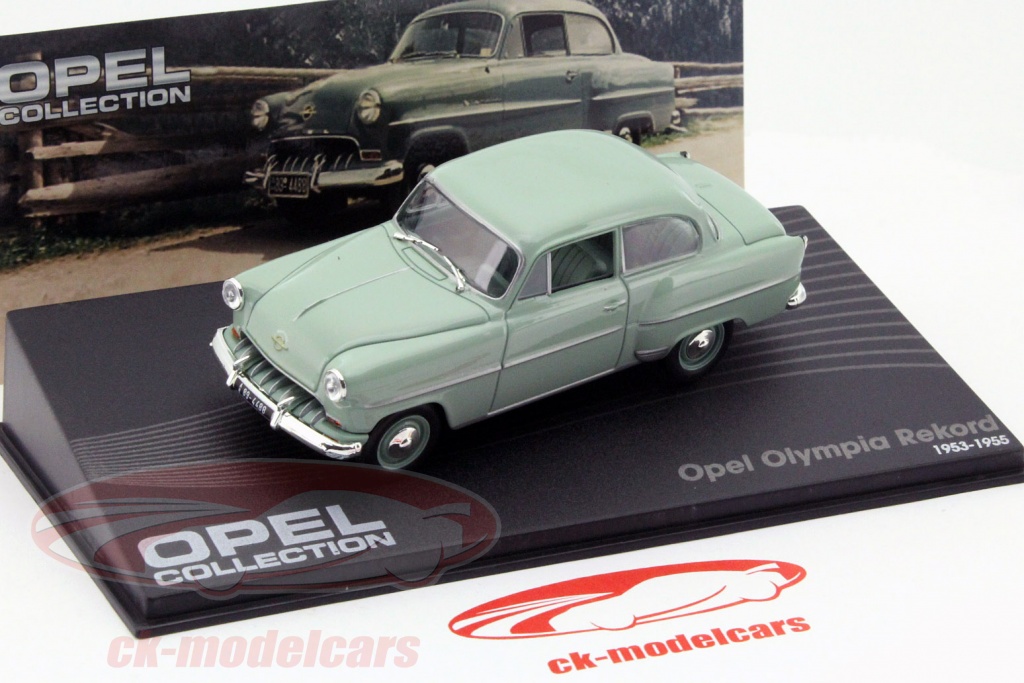 Miniature Voiture Ancienne Tekno – Opel Rekord 1953 Bicolore – Échelle 1:45 – Rare