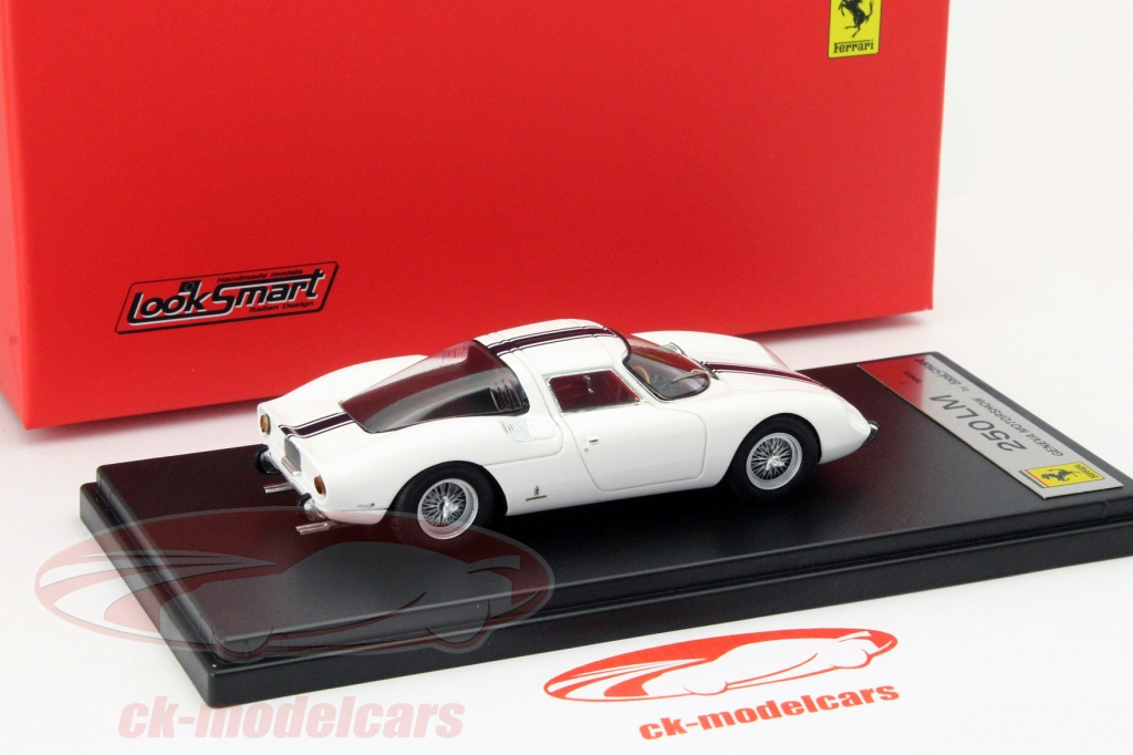 Kit Vintage Ferrari 250 TR Blanc Métal 1/43 Par John Day - Modèle Ancien à Monter