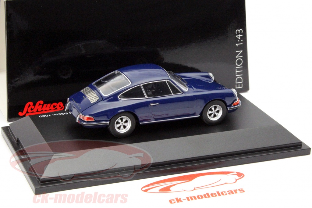 Modèle Réduit Porsche 911 (901) 1964 Bleu 1/43 - Atlas, Neuf En Boîte Scellée