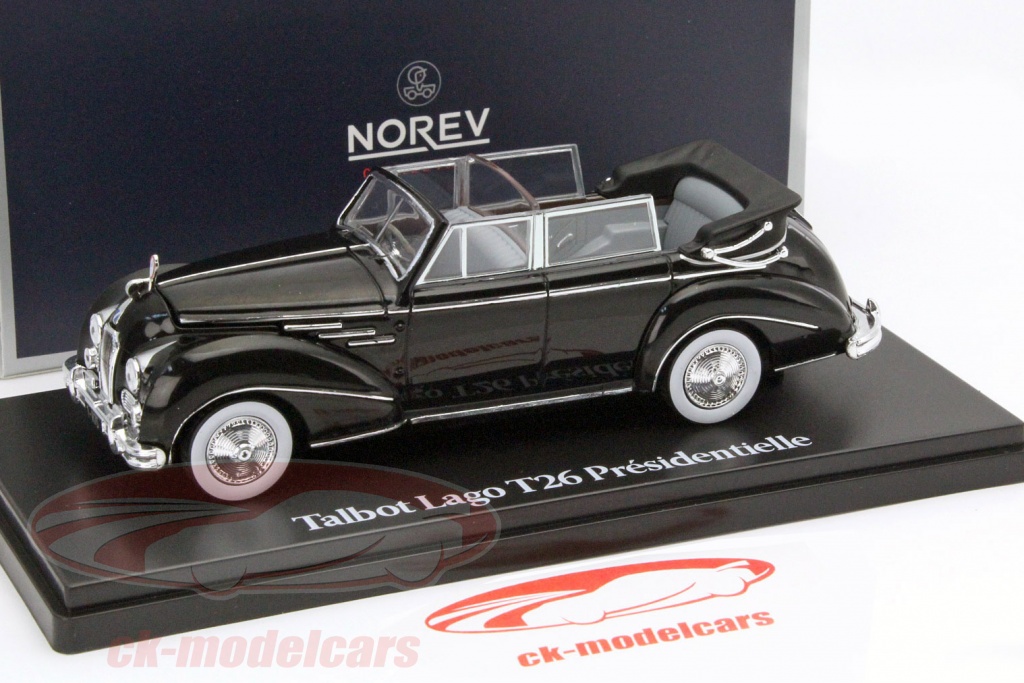 HECO 1/43 Talbot Lago Présidentielle - Voiture Miniature Métal - Années 1930
