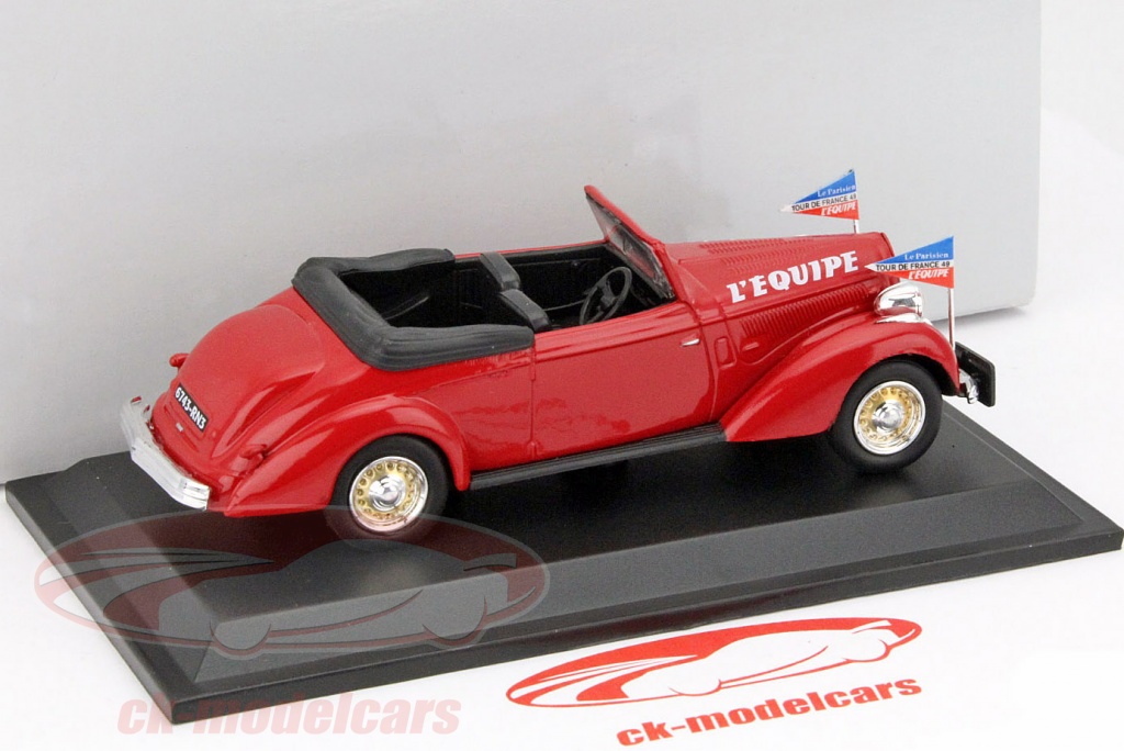Hotchkiss - 686 GS Modane Monte-Carlo 1949 - Modèle Presse - 1/43 - Autos Miniatures