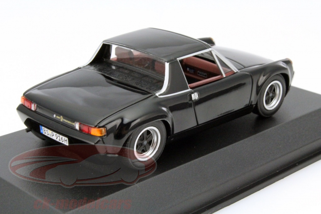 Minichamps 1 43 Porsche 916 Year 1971 Black 400066060 Model Car minichamps-1-43-porsche-916-year-1971-black-400066060-model-car