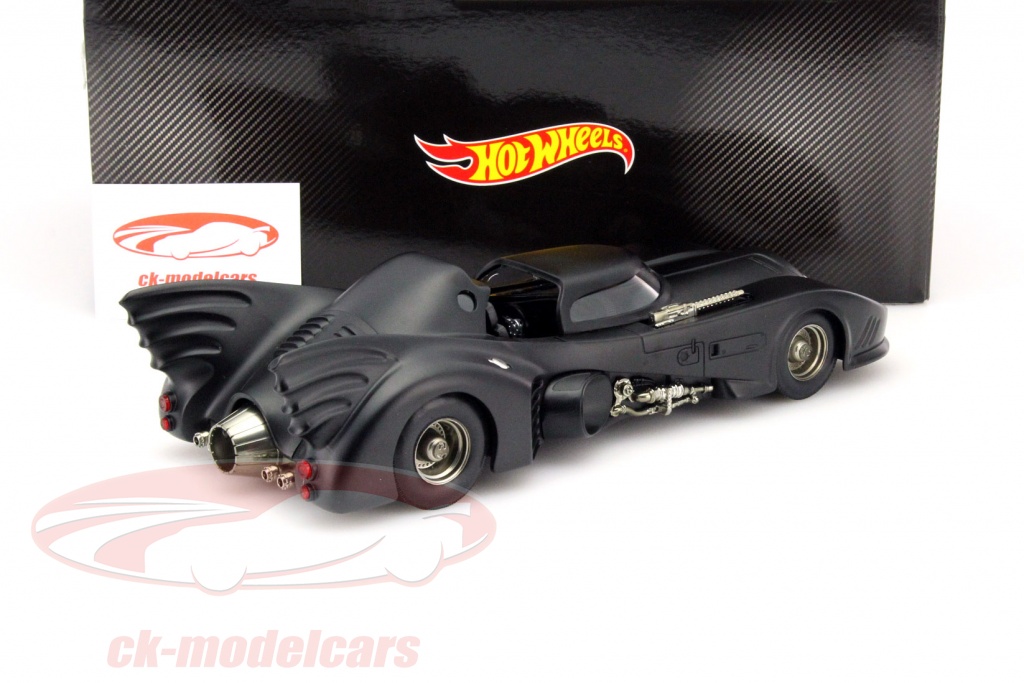 1:18 HOT WHEELS Batman Classique TV Série Batmobile Avec Batman + Robin