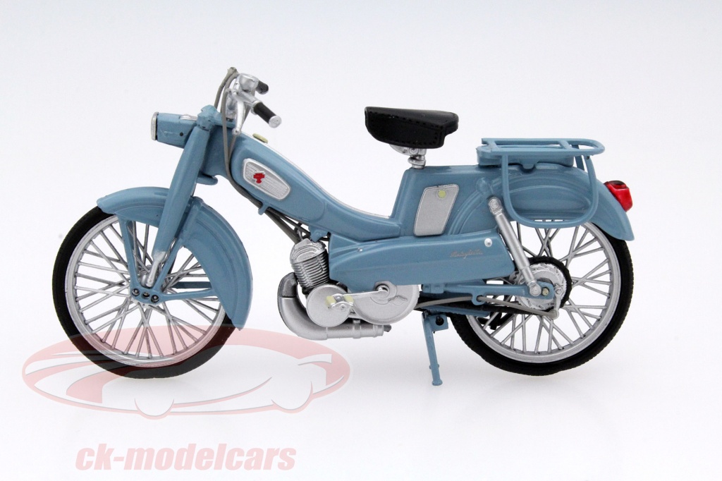 Miniature Mobylette Motobécane AV65 Bleue Norev à L'échelle 1/18 - Réf. 182056 - Occasion