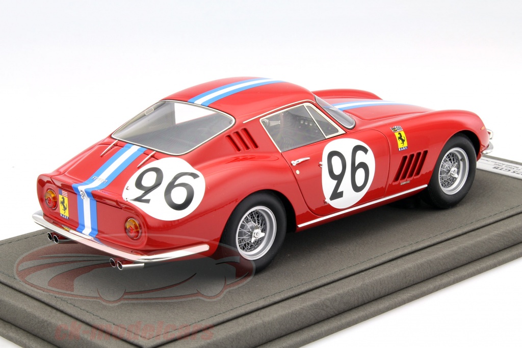 BBR-MODELS KIT014 Echelle 1/43 | FERRARI 275 GTB 3.3L V12 COMPETIZIONE TEAM ED HUGUS N 26 24h LE