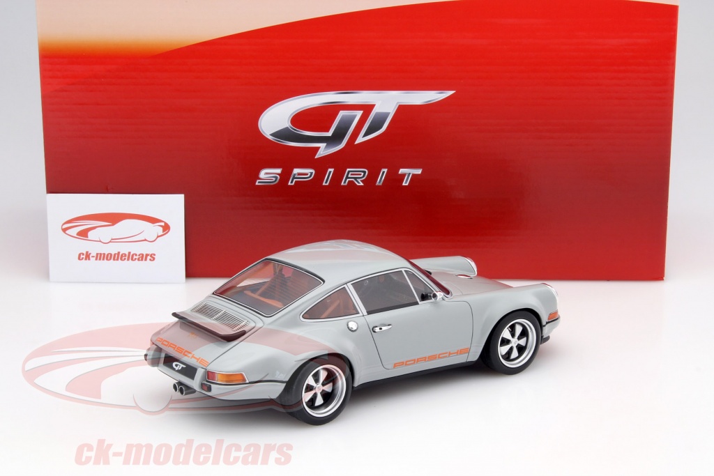 GT-SPIRIT 1:18 Porsche 911 (964) by Singer grau GT088 Modellauto GT088 ...