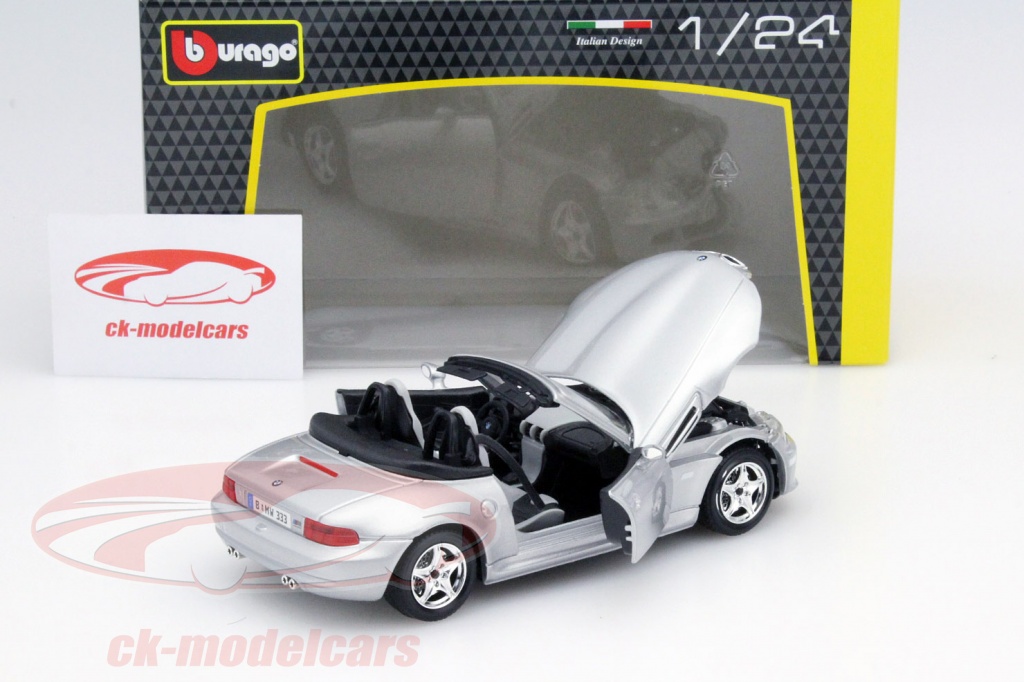 Bburago 1:24 BMW Z3 M Roadster 銀 15622030 モデル 車 15622030 