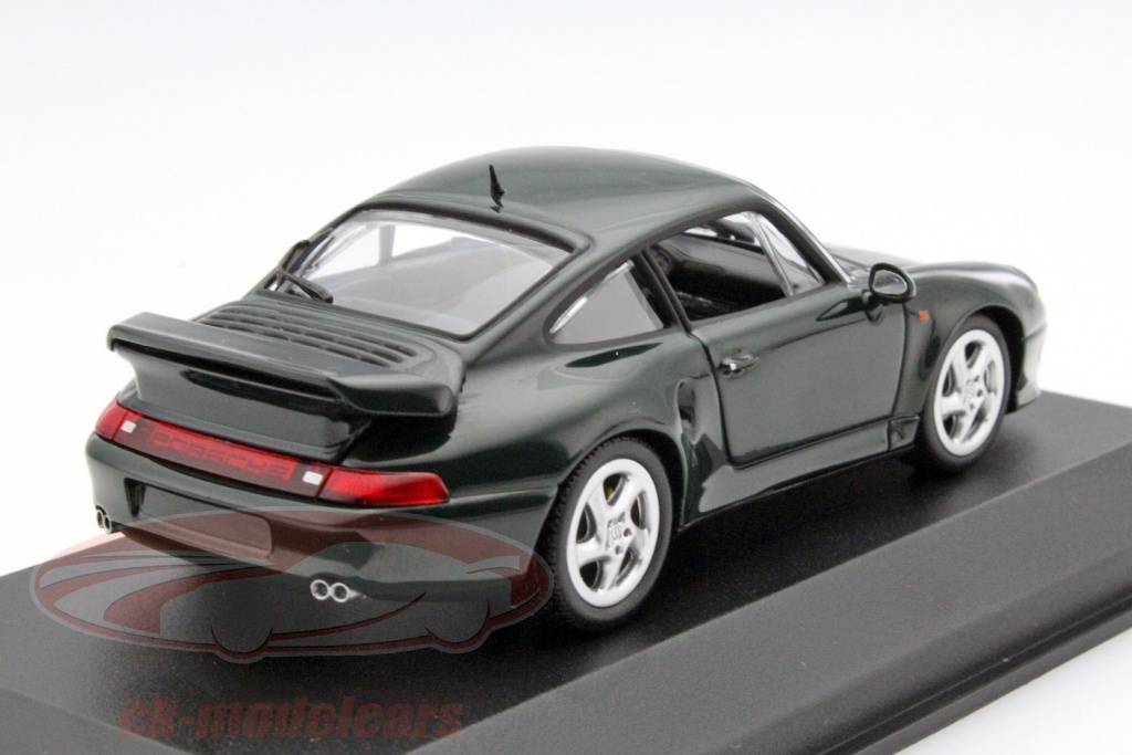 Minichamps 1:43 Porsche 911  993  Turbo Año De Construcción 1993 Oscuro Rojo Metalico 940069200