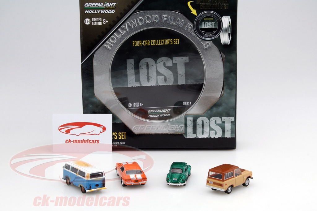Greenlight 1/64 Jeep CJ7 Dharma - Série TV Lost (neuf)