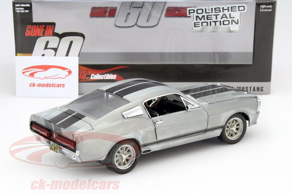 Greenlight – Ford Mustang Shelby GT500 'Eleanor' 1967 – Modèle Miniature 1/64 – Inspiré Du Film 'Gone In 60 Seconds'