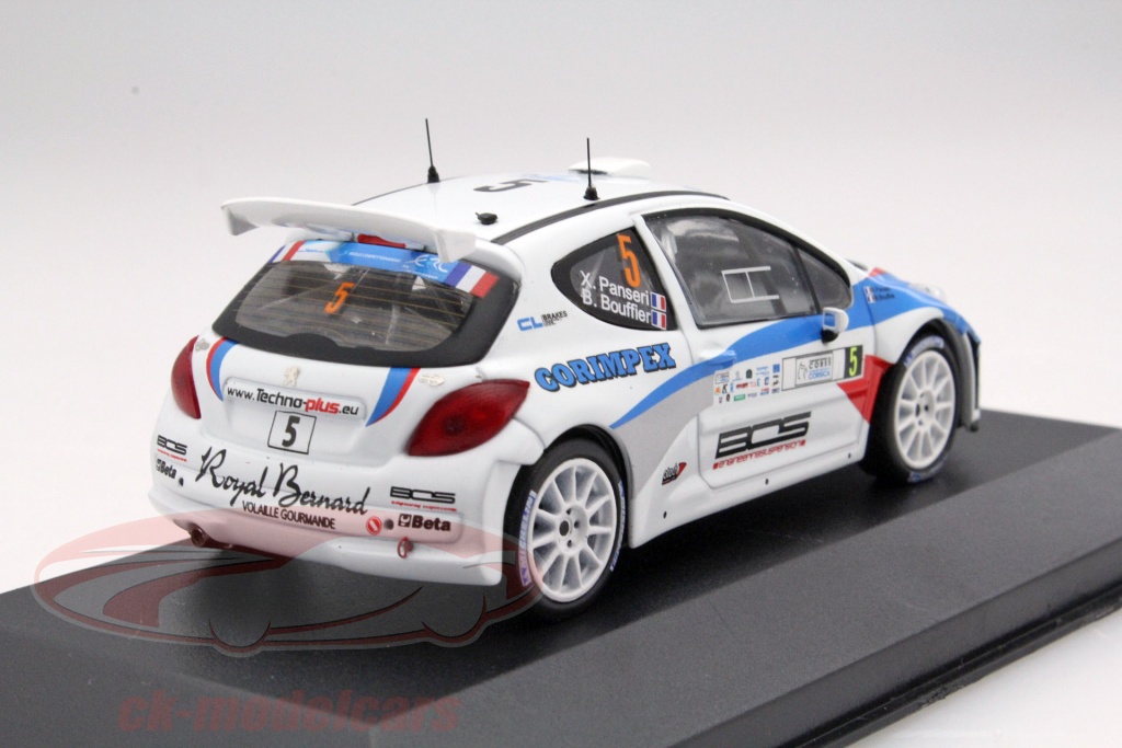 Peugeot - 207 S2000 Tour de Corse 2013 - Whitebox - 1/43 - Autos Miniatures