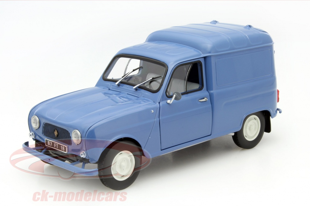 Norev 1:18 Renault 4 Fourgonnette 年 1965 ダークブルー 185188 