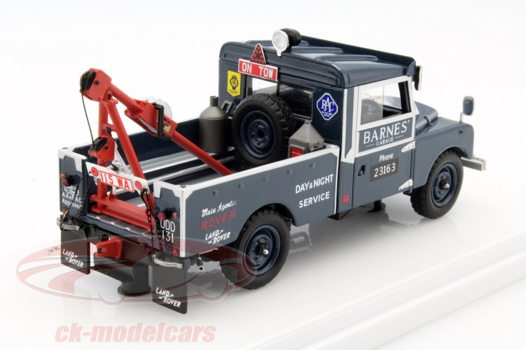 True Scale 1:43 Land Rover Series I 107 Recovery Truck Barnes garage ...