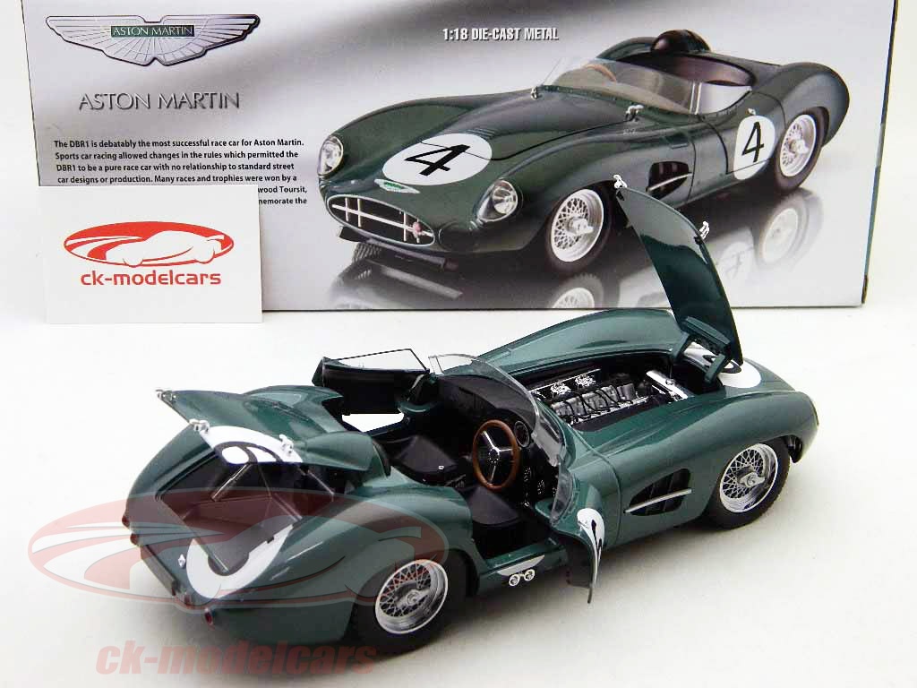 Signature Models - Aston Martin Le Mans Team Car (1934, 1:18, Blue) 18121 - Toy Wonders, Inc