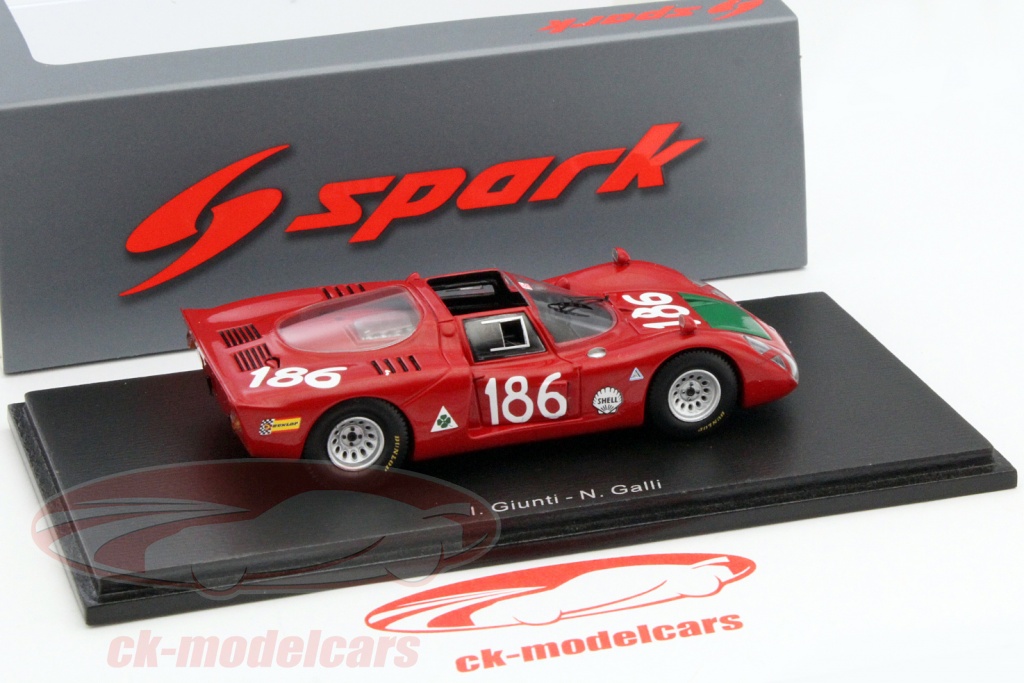 Alfa Romeo 33 No.37 Test Days Le Mans 1967 (Diecast Car) - HobbySearch Diecast Car Store