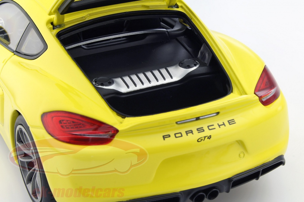 シュコーポルシェ981 ケイマンgt4 1/18 イエロー ミニカー