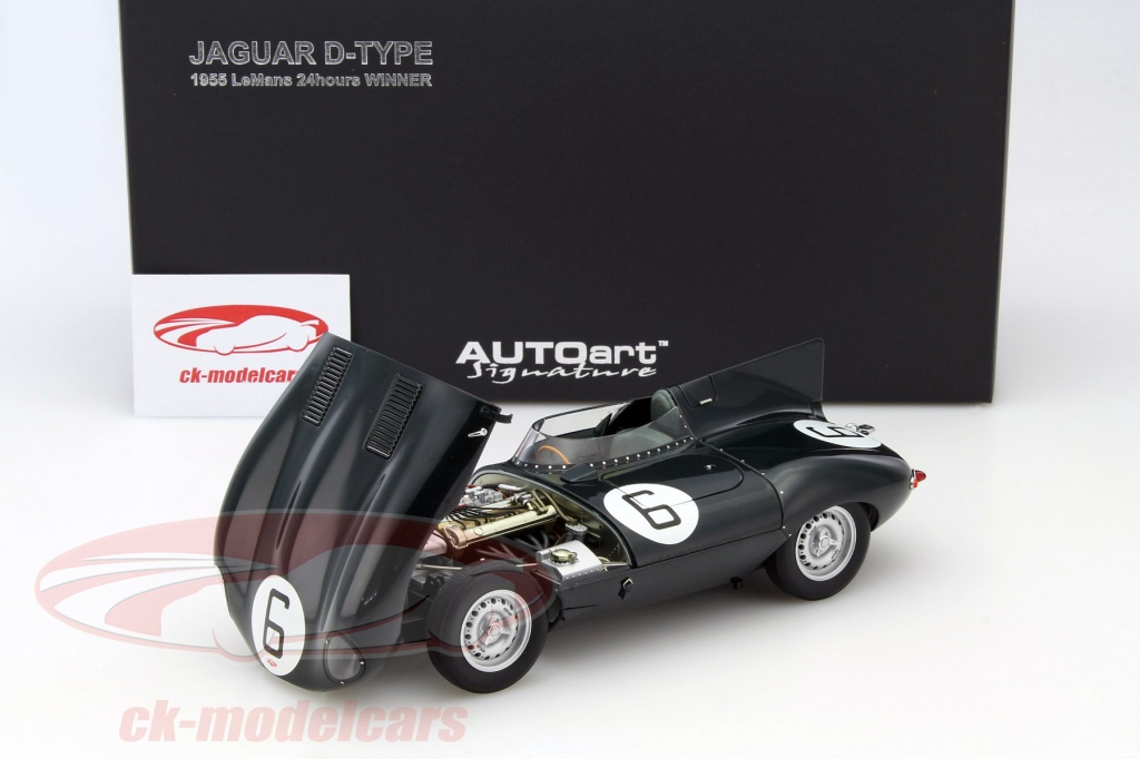 オートアート1/18 Jaguar D-TYPE 1955 LeMans 24h