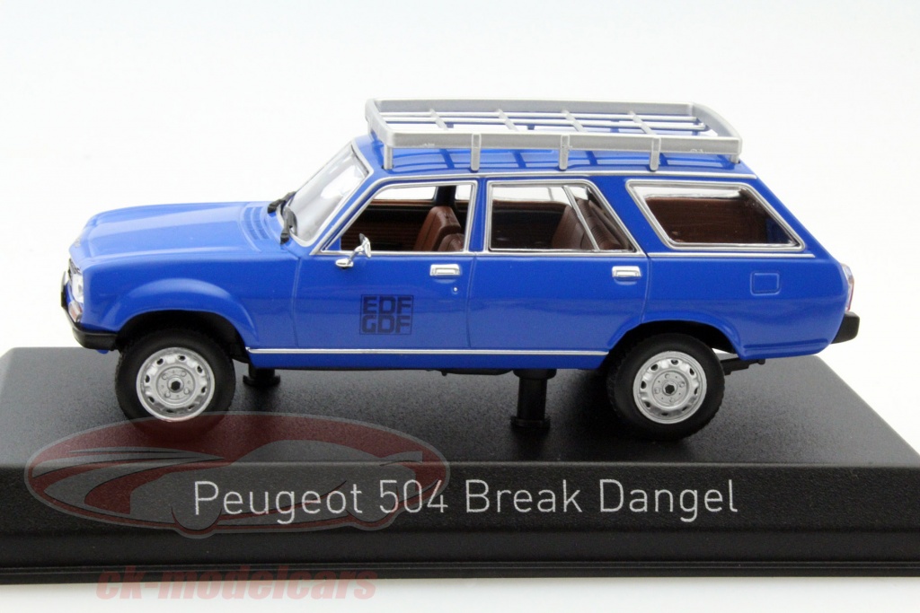 PEUGEOT 504 Break Dangel Gendarmerie NOREV 1/43 avec défaut
