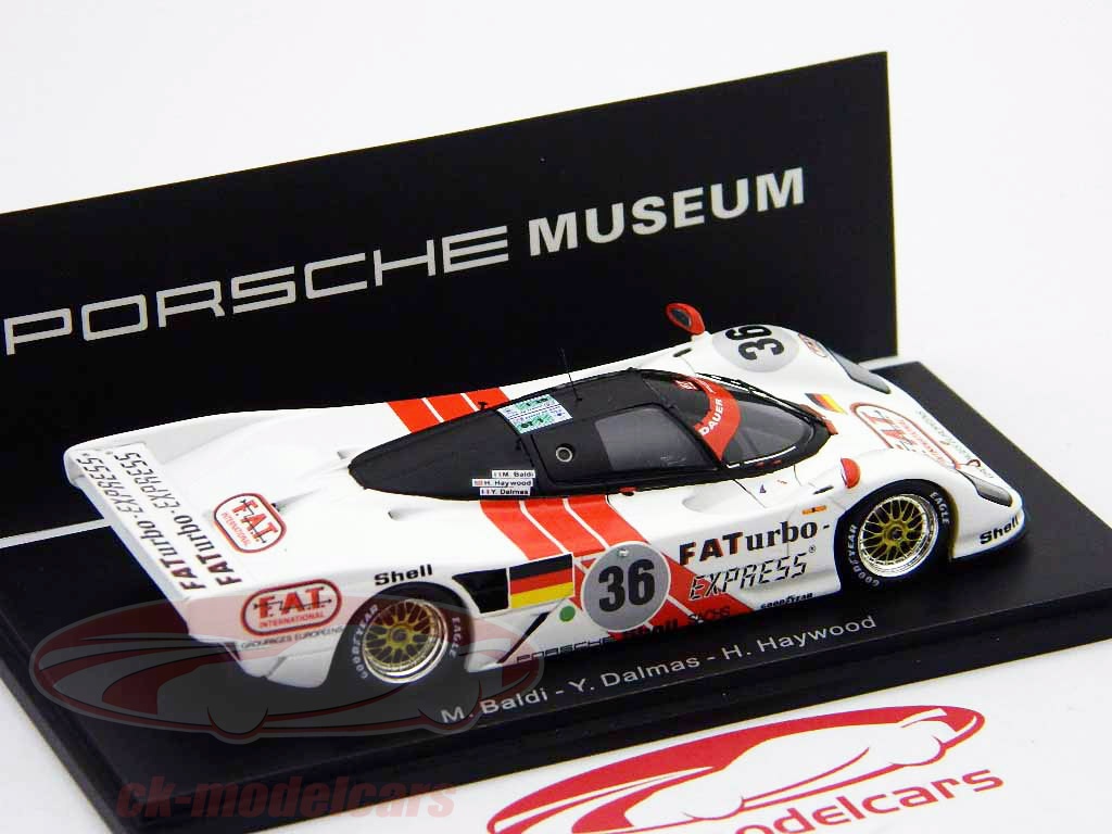 Diecast model cars Porsche 962 1994 1/18 Spark 1994 dauer no.35 s 24h le mans