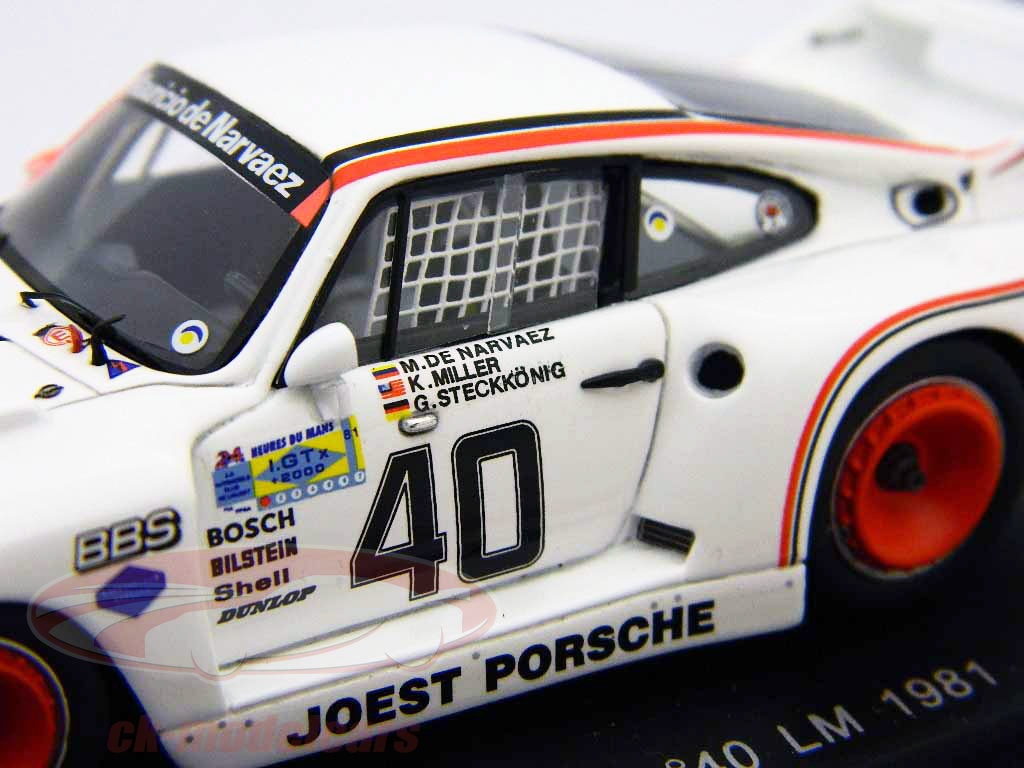 Modèle Réduit PORSCHE 935 #40 3ème Des 24H Du Mans 1977 - Échelle 1:43 - Marque RECORD - Occasion