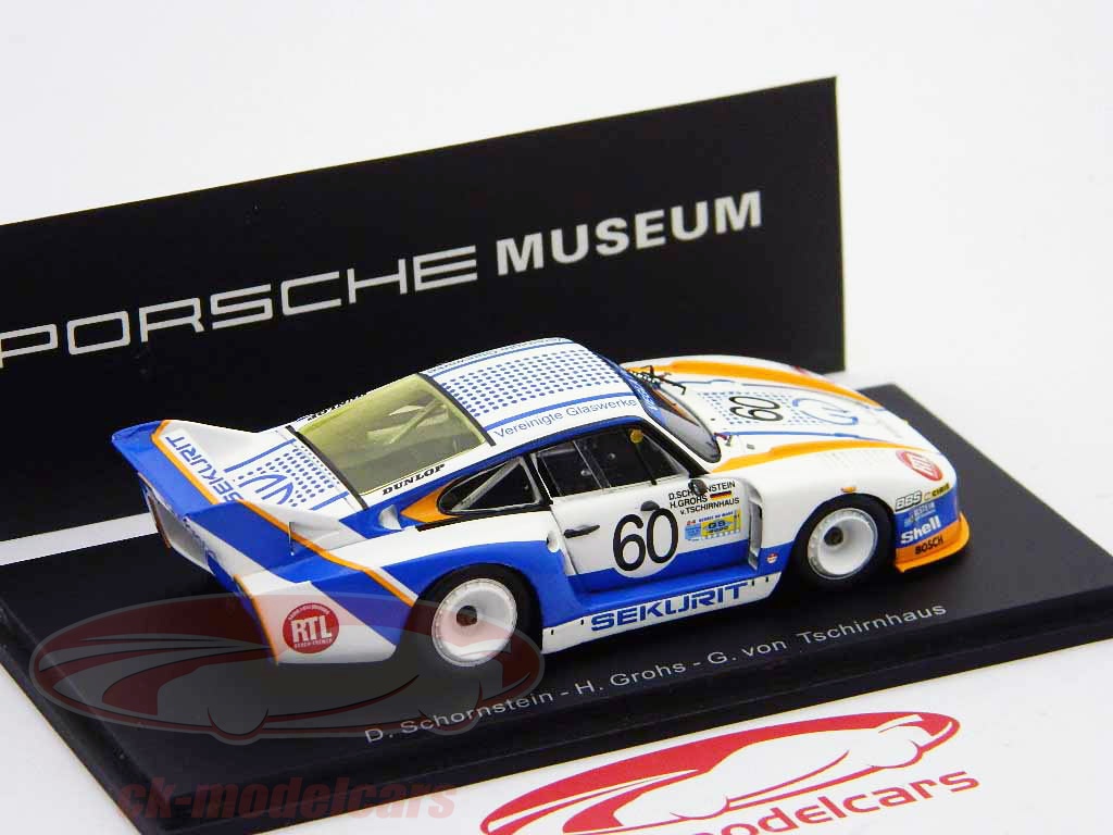 Miniature Spark 1:43 – Porsche 935 J N°60, 10e Aux 24H Du Mans 1981, S2024