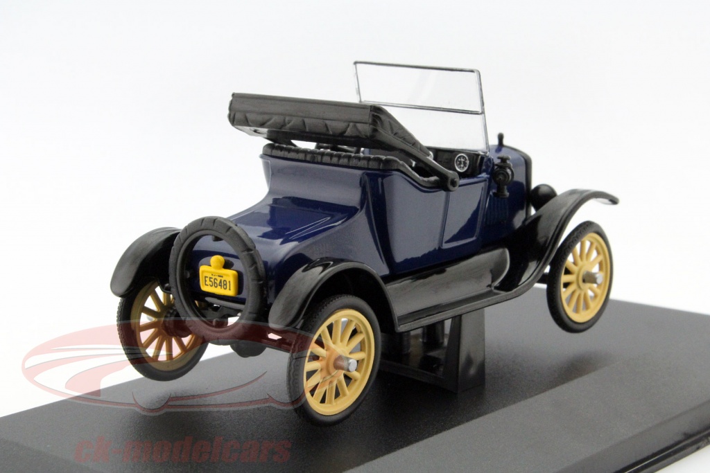 WhiteBox 1:43 Ford T Runabout Baujahr 1925 blau / schwarz WB145 ...