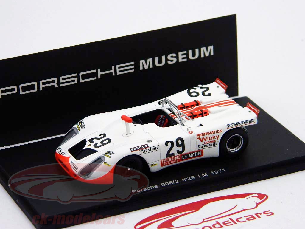 1:43 Spark S1977 Porsche 908/2 Le Mans 1970 #29 model car – Boost Gear - GLOBAL