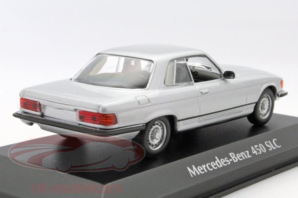 Diecast model cars Mercedes 450 SLC 1/43 Neo SLC AMG Gr.2 No.78 Mampe 1978 Präsentation