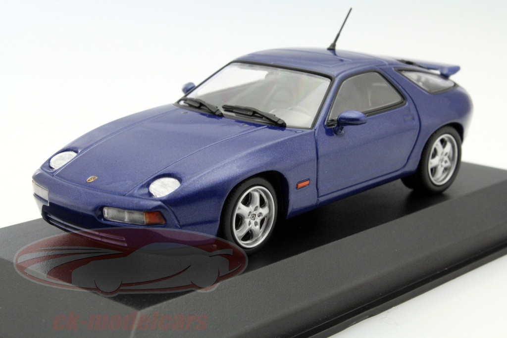 Porsche 928 GTS 1991 Rouge rubis métallisé 1/43 Minichamps 940068104