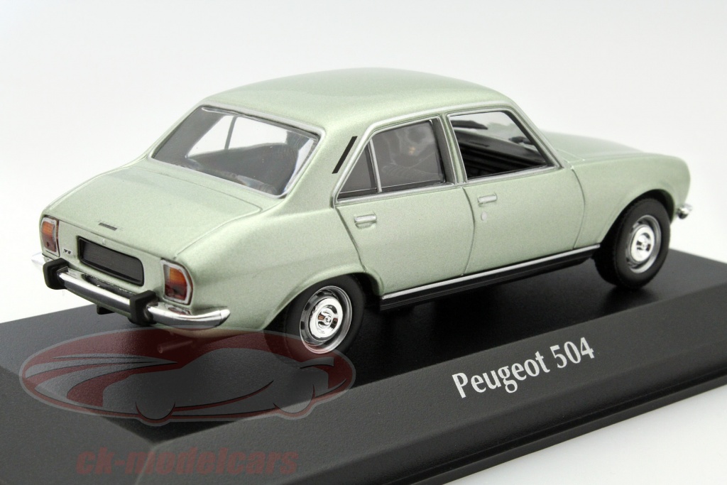 Voiture Miniature 1:43 Peugeot 504 SL Taxi Model Car Yellow Modèle