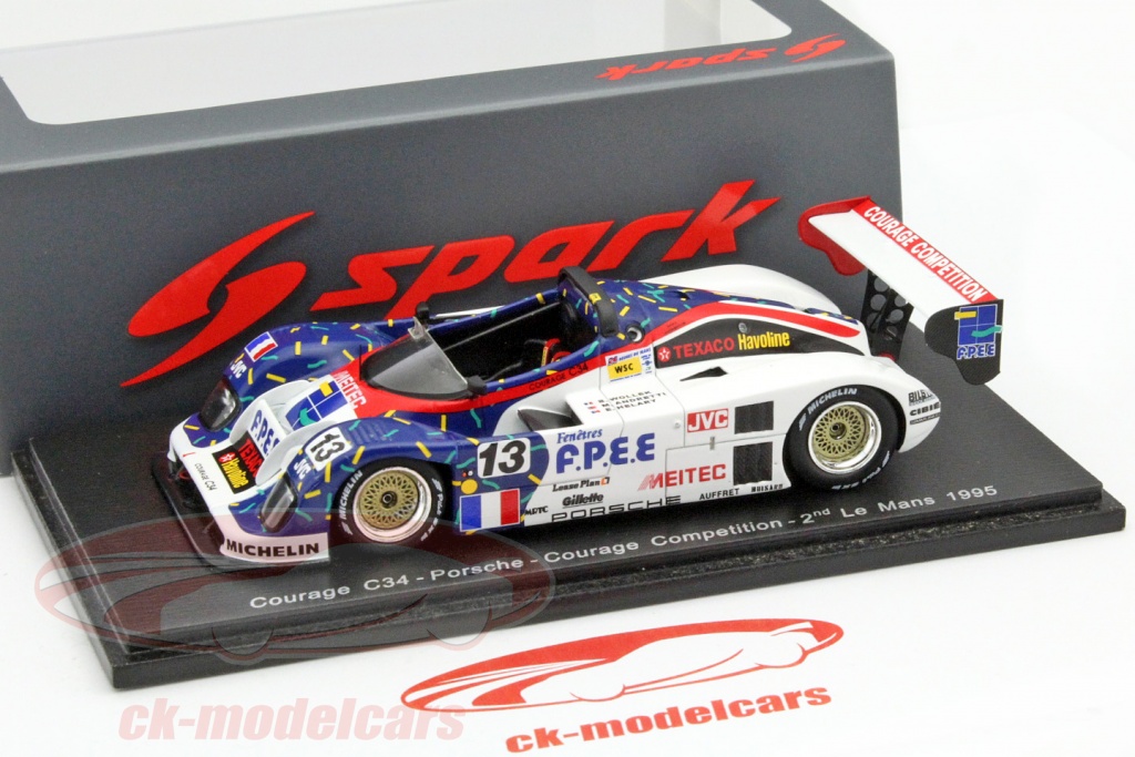 Courage C 30 LM No.13 Le Mans 24H 1993 - 1:43 Spark Model Car – Driven By