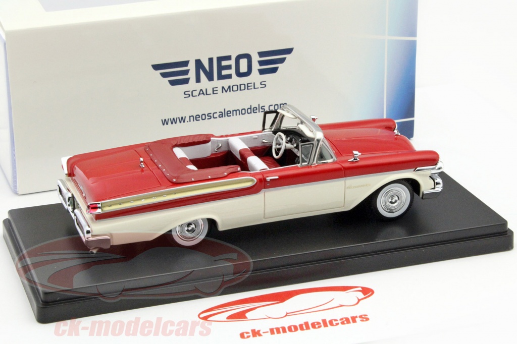 Modèle Réduit 1/43 Mercury 1951 Convertible Bordeaux - Frobly Models, Occasion