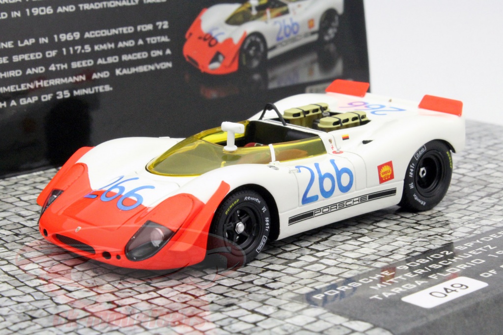 Porsche 908/3 Targa Florio 1/43 Best - Coffret Collector Limité 126/198