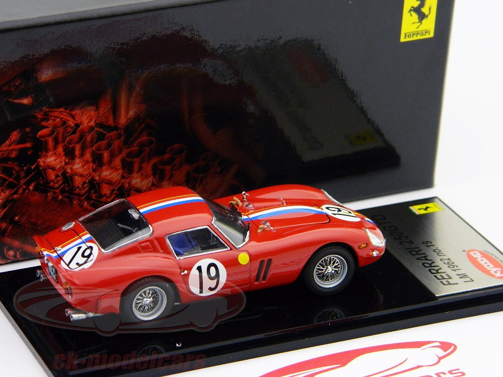 Kyosho KY8438A Ferrari 250 GTO - #19 Le Mans 1962