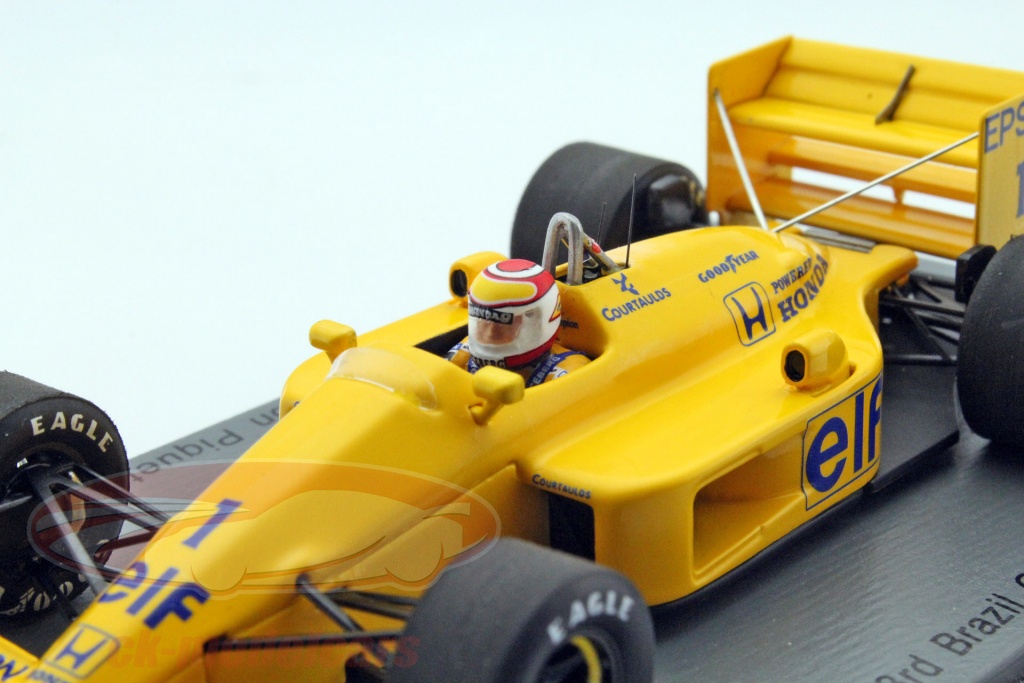 【中古】Spark 1/43 Lotus Honda 100T Brasil GP 1988 CAMEL ＃2(イエロー) TR018 ミニカー[10][240010472765] 中古】1/43 Spark Lotus Honda 100T Brasil GP 1988 CAMEL #2