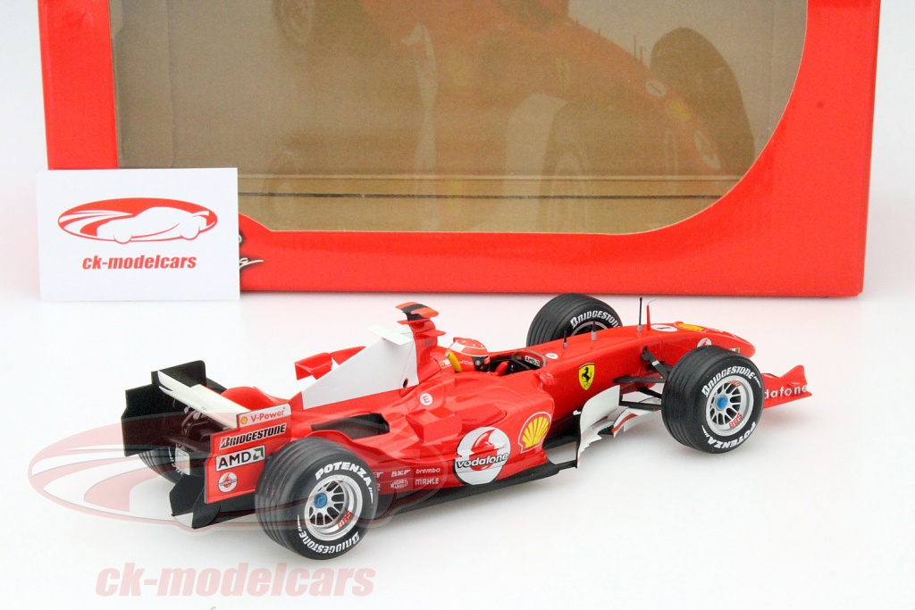 Hot Wheels Ferrari F2005 GP 2005 Michael Schumacher 1:43 - Modèle G9731 - Occasion