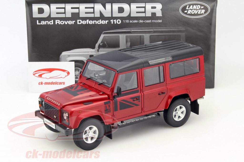 Century Dragon 1:18 Land Rover Defender 110 RHD 赤 dor1810Rrhd モデル 車 ...