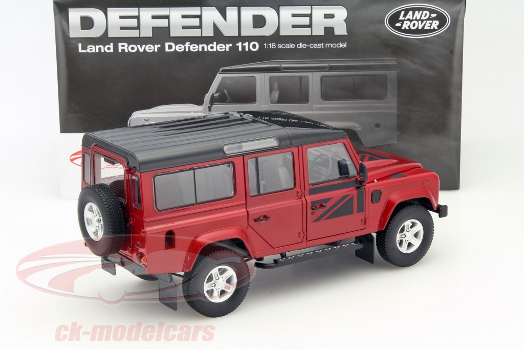 Century Dragon 1:18 Land Rover Defender 110 RHD red dor1810Rrhd model ...