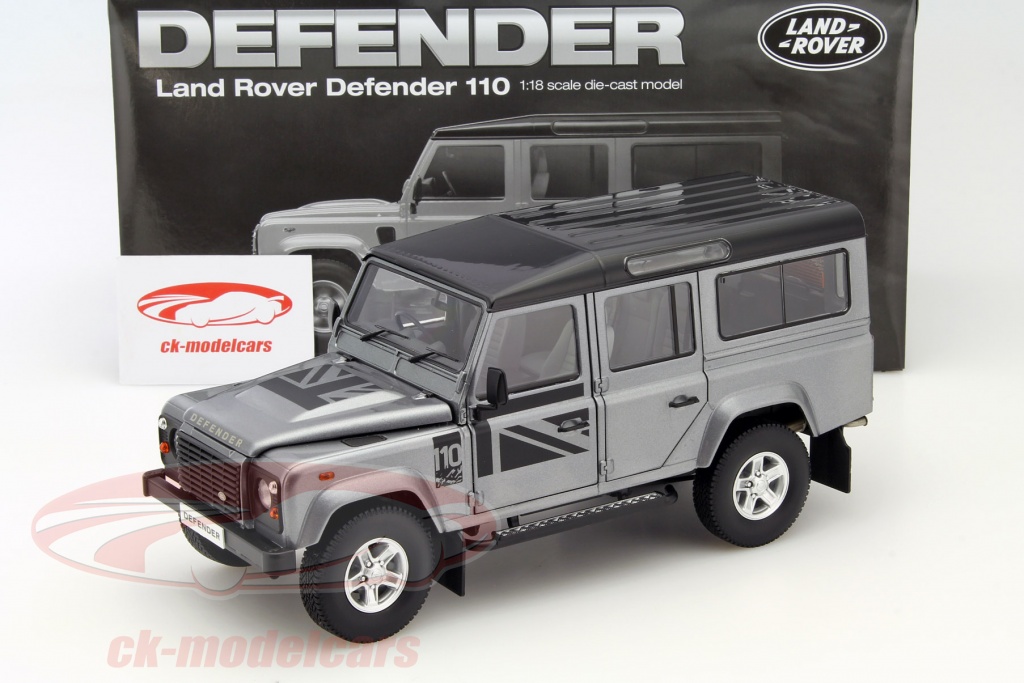 Century Dragon 1:18 Land Rover Defender 110 RHD gray dor1810GYrhd model ...