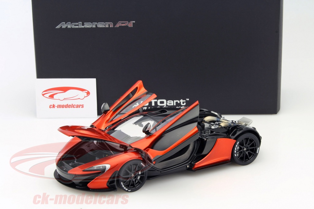 AUTOart 1:18 McLaren P1 年 2013 オレンジ 76022 モデル 車 76022  