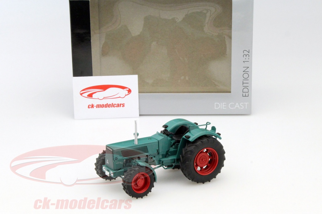 Modèle Réduit Tracteur Hanomag Robust 900 Avec Chargeur, Schuco échelle 1/32, Occasion