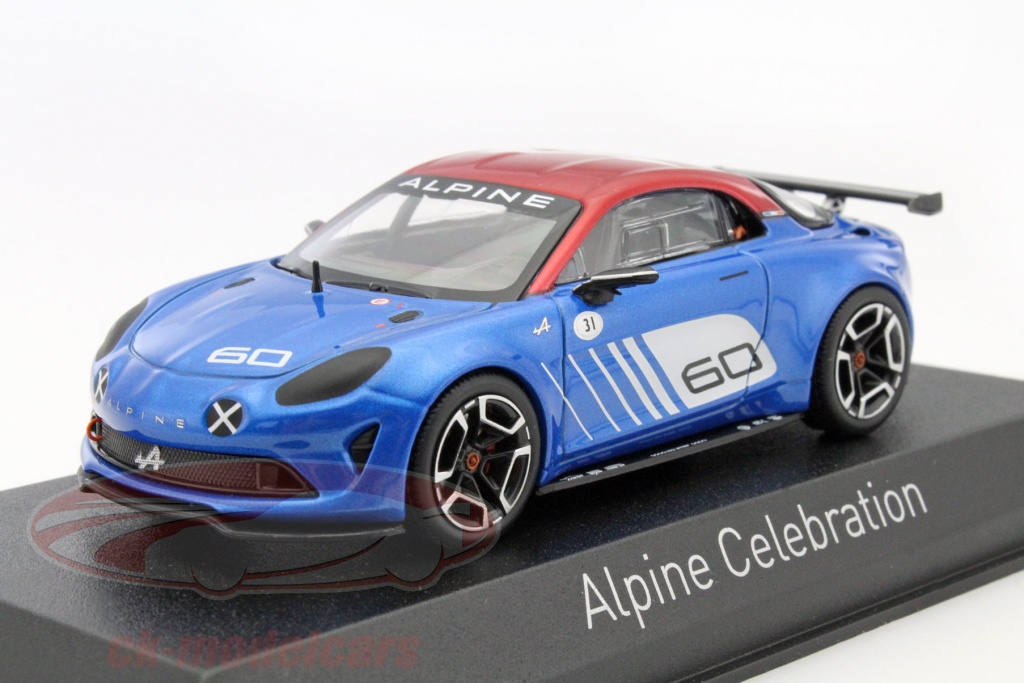 Coffret Norev – Renault Alpine Vision – 60 Ans Usine Dieppe 2015 – 1/43 – Neuf