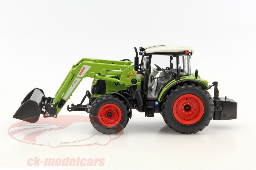Tracteur claas arion 640 noir avec chargeur 1/87 - wiking 036312 WIK036312 |Autre Miniature Wiking MiniToys