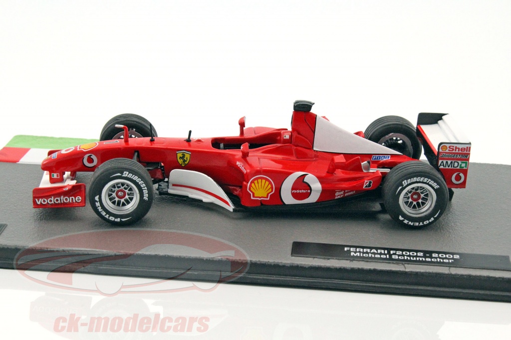 Modèle Ferrari F2002 Schumacher 2002 - Échelle 1/24 - Altaya/IXO - Neuf