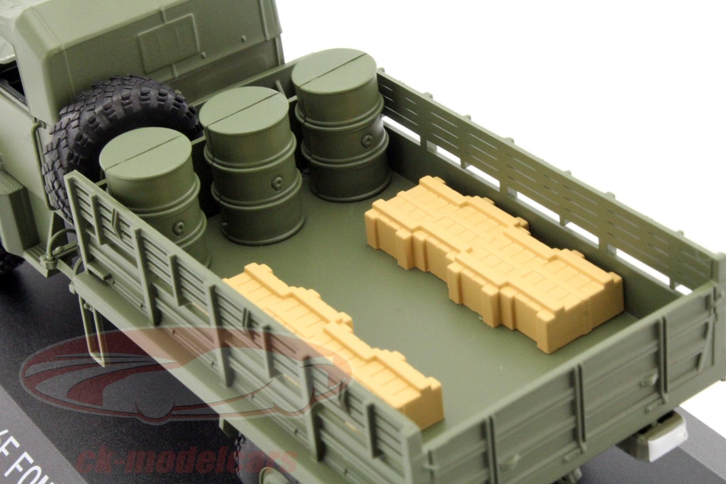 Ixo 1:43 Citroen 46F FOM Military year 1967 olive green 216866 model ...