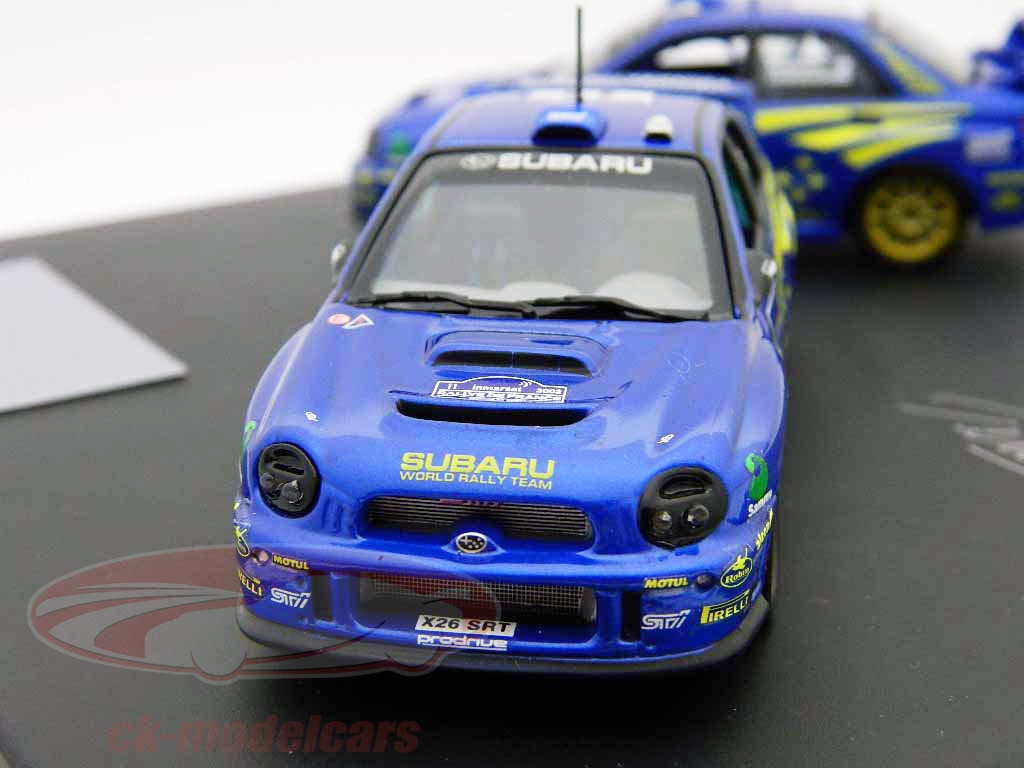 1 43 Subaru Impreza 2001 Burns Ixo Auto A Escala 10cm
