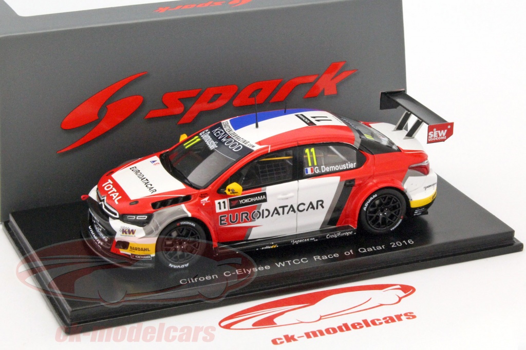 Sébastien Loeb in der WTCC 2015 / Citroën C-Elysée in 1:43